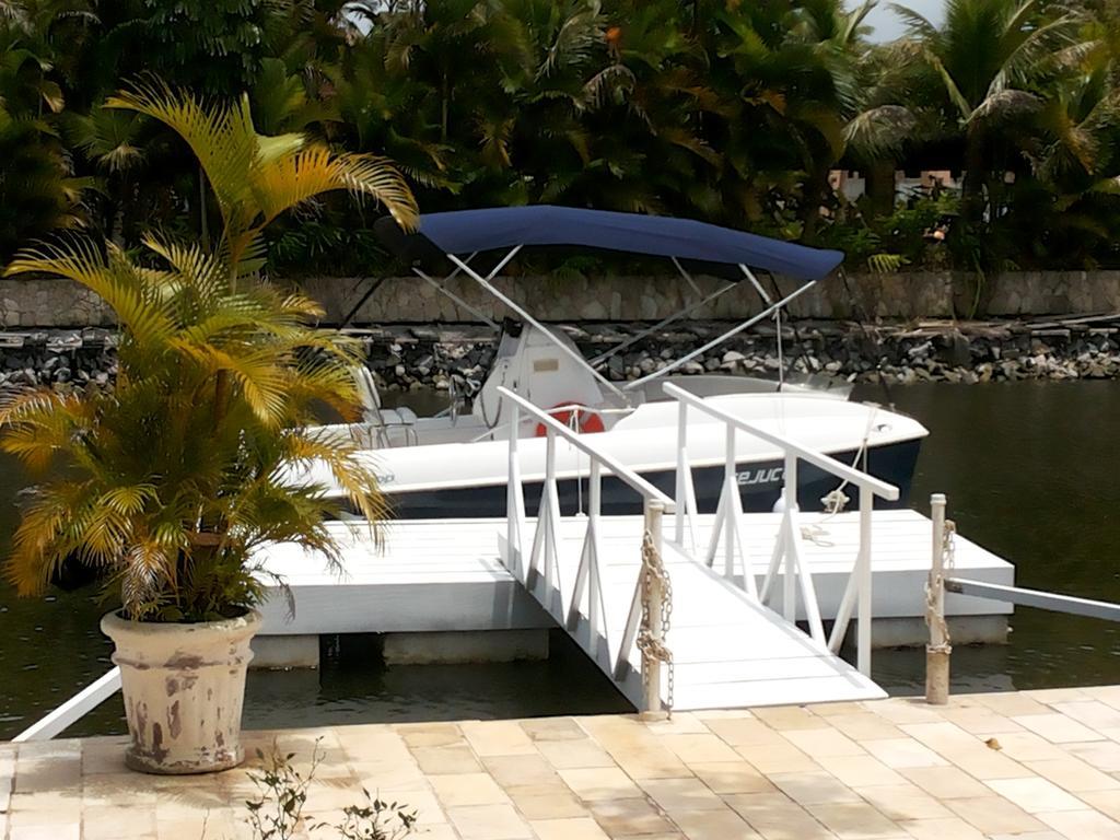 Casa Na Marina Com Piscina Churrasqueira E Pier Guarujá Extérieur photo